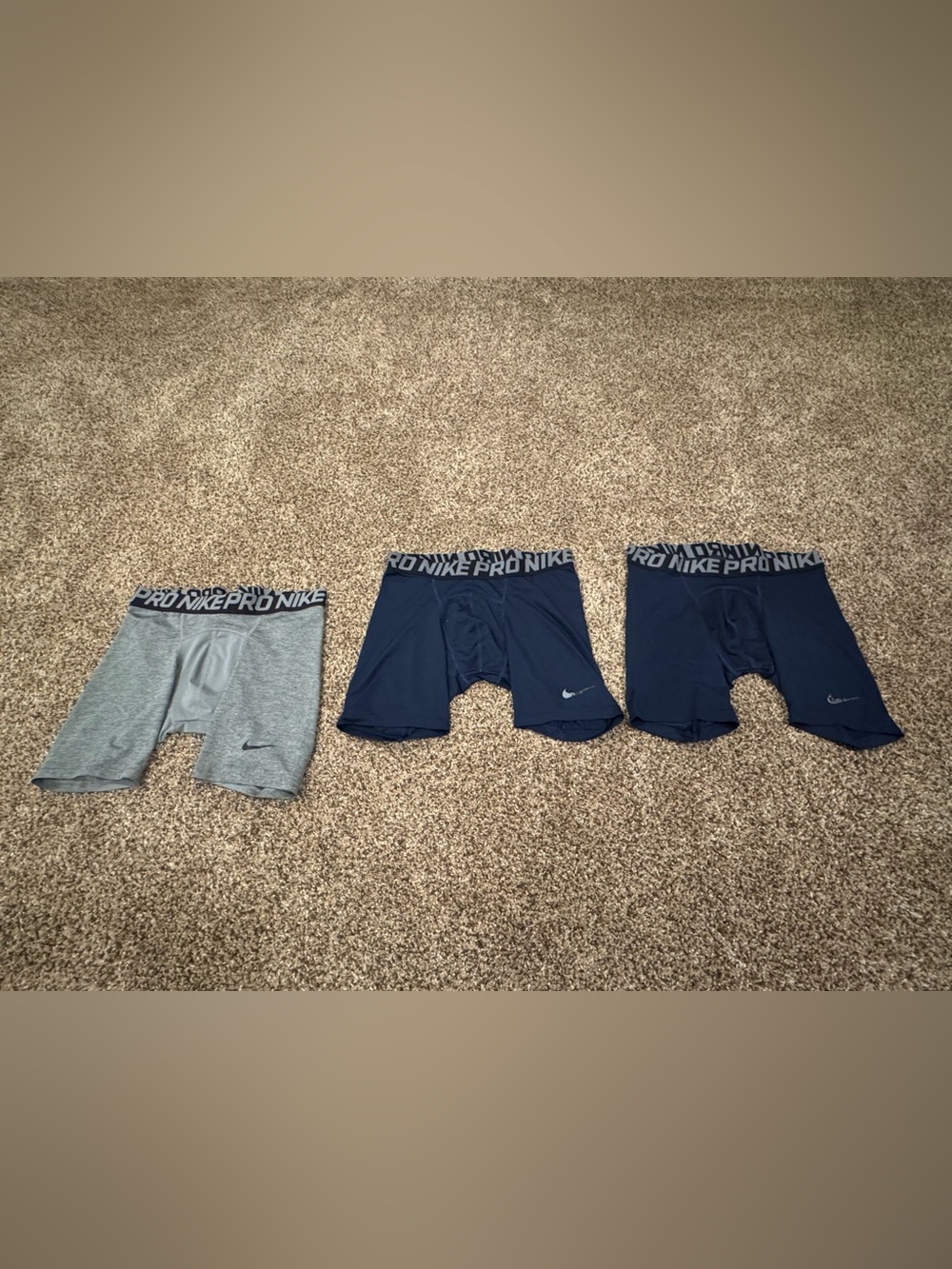 Nike Pro Compression Shorts Size Large